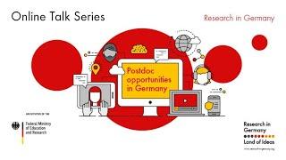 Postdoc opportunities in Germany | Online Talk Series | 2022