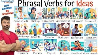 Vocabulary: Phrasal Verbs for Ideas - Learn Phrasal Verbs Through Stories #englishvocabulary