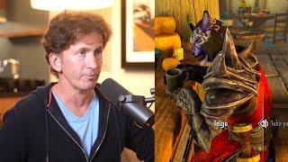 Todd Howard about Inigo mod. Skyrim Anniversary Edition