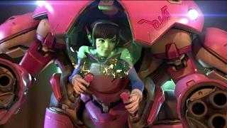 Overwatch DVa Gameplay from Heroes of the Storm (1080p 60fps)