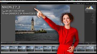 Editing the Information Display in Lightroom