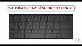 Autocad - Các phím tắt hay dùng trong Autocad