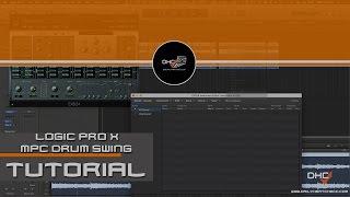 How To Use MPC 3000 Drum Swing In Logic Pro X Tutorial :#DailyHeatChecc