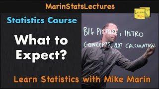 Statistics Video Tutorials at a Glance | Best Statistics Tutorials | MarinStatsLectures