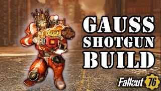 OP GAUSS SHOTGUN BUILD - Bloodied VATS - Fallout 76