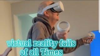 Virtual Reality FAILS that will 108% make you Laugh | TIKTOK compilations