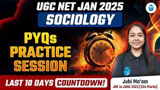 UGC NET Sociology PYQs | UGC NET Paper 2 Sociology Practice Questions | Juhi Mam