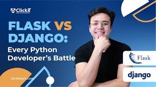 Python Flask vs Django Explained in 3 Minutes 