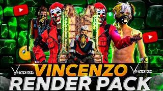 Free Fire 3d Renders Pack | Vincenzo Thumbnail Gfx Pack | @Unic58