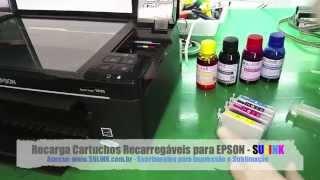 Manual dos Cartucho Recarregável para Epson - SULINK