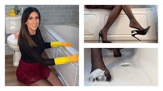 Clean With Me Bathroom Cleaning ASMR Top Tips and Product Recommendations