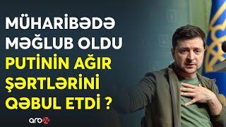 SON DƏQİQƏ! Moskva qələbəni ELAN EDİR? - Ukrayna müharibədə MƏĞLUB OLDU - Tramp Putinlə razılaşdı