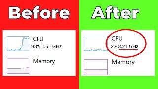 How To Boost Processor or CPU Speed in Windows 10 & Windows 11 (2 Tips)