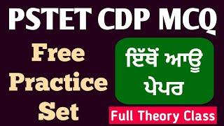 PSTET CDP | Paper  1 | Paper 2 | Study Fighters CDP