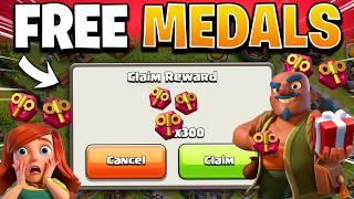 How to Get 300 More FREE Toy Medals Again in Clash of Clans