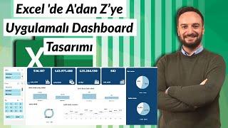 #excel 'de A'dan Z'ye Uygulamalı Dashboard Tasarımı | Oğuzhan ÇOLAK