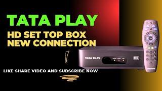 how to Tata play | how to hd set top box new connection | how to new antenna