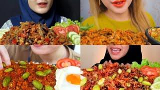 MUKBANG KOMPILASI  ASMR CAKALANG SUWIR MERCON