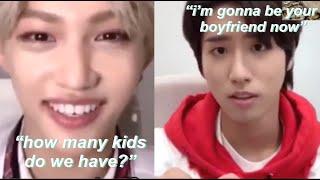 stray kids flirting with stays