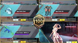 A2 Royal Pass Maxed Out | Free Upgradable Emotes |UMP 45 Skin |PUBGM