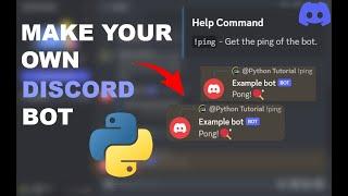 Create a Discord Bot with Help and Ping - Pong command using Repl.it 2023 (Step by Step)