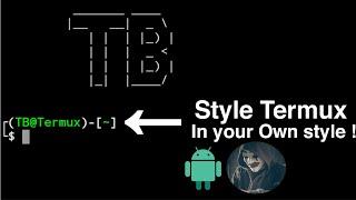 how to style Termux | termux styling
