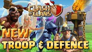 NEW UPDATE - Troop and Defence Levels! Clash of Clans June 2017 - CoC Balance Update