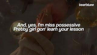 Tate McRae - Miss possessive (Lyrics)