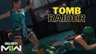 NEW "PLAY FOR SPORT" FINISHING MOVES  TOMB RAIDER "LARA CROFTS" OPERATOR BUNDLE MW-2