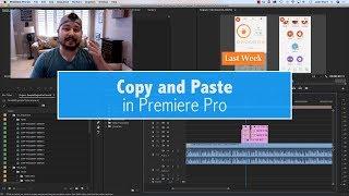 Copy and Paste in Premiere Pro