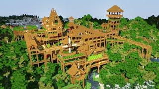 How to Make a TREEHOUSE KINGDOM in Minecraft!