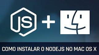 Como instalar o Node JS no MAC OS X