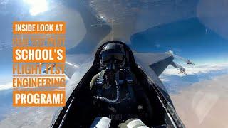 An Inside Look: USAF Test Pilot School's Flight Test Engineering Program