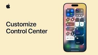 How to customize Control Center on iPhone or iPad | Apple Support