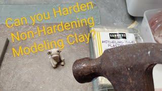 Q&A: Can You Harden Non-Hardening Modeling Clay? I tried Five ways to harden it!