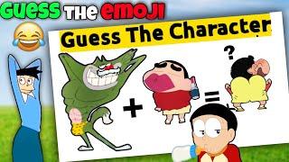 Guess The Emoji Challenge In Shinchan And And His Friends Gone Very Funny @GREENGAMING1