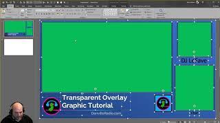 60 Second Tutorial: Create Transparent Overlay Graphic in PowerPoint