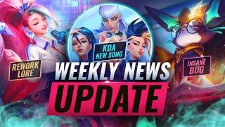 NEW UPDATES: SERAPHINE LORE REWORK + MASSIVE Yuumi Bug + NEW K/DA Song & MORE - League of Legends