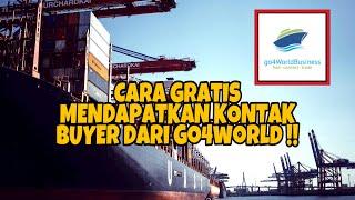 Cara Mencari Buyer di Go4worldbusiness