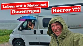 Dauerregen im Camper geht das ??? - Alles Nass im Wohnmobil - Kastenwagen - Camping - Reisen - 4k