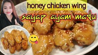 Resep Sayap Ayam Madu hongkong||Honey Chicken Wing