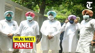 Punjab Congress crisis: Health Minister Balbir Singh Sidhu and other MLAs meet AICC panel