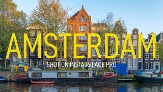 Amsterdam, Zaandam, Zaanse Schans 4K Netherlands Travel movie - INSTA360 ACE PRO 8K