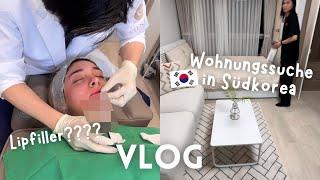 WOHNUNGSSUCHE + LIPFILLER IN SÜDKOREA!! | Südkorea Vlog