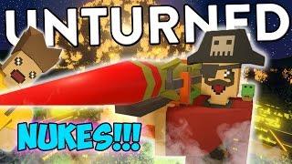 Unturned Funny Moments with Friends - NUCLEAR PIRATES!!! (Nuke Mod Funtage!)
