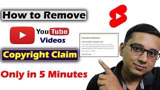 How To Remove Copyright Claim On YouTube Videos 2022 | Copyright Claim Kasari Hataune | #Copyright