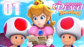 Princess Peach Showtime - Walkthrough Part 01 (4K)