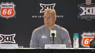 BYU Men's Basketball  | Postgame | Iowa State | Big 12 Tournament |  March 13, 2025