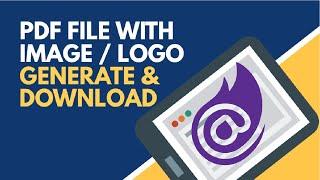 PDF report with Image or Logo | Generate And Download | BCL