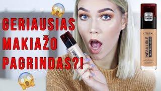 Naujas L'oreal Infaillible 24H Fresh Wear Makiažo Pagrindas! | Ar tikrai toks geras kaip visi sako?